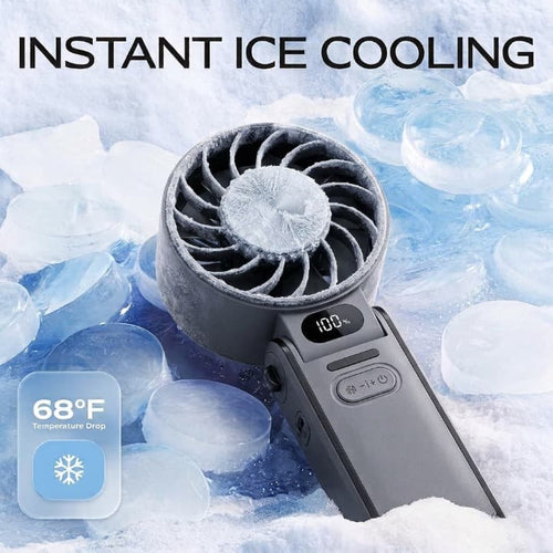 IceBreeze™ Turbo Portable Cooling Fan with Ice Plate Core